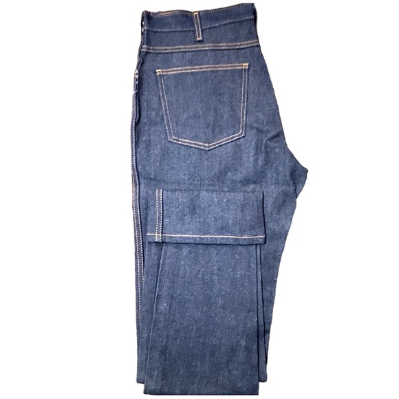 Mens Dickies Jeans 33x34 Regular Straight Fit Denim NWT Fits Over Boots - Picture 10 of 13